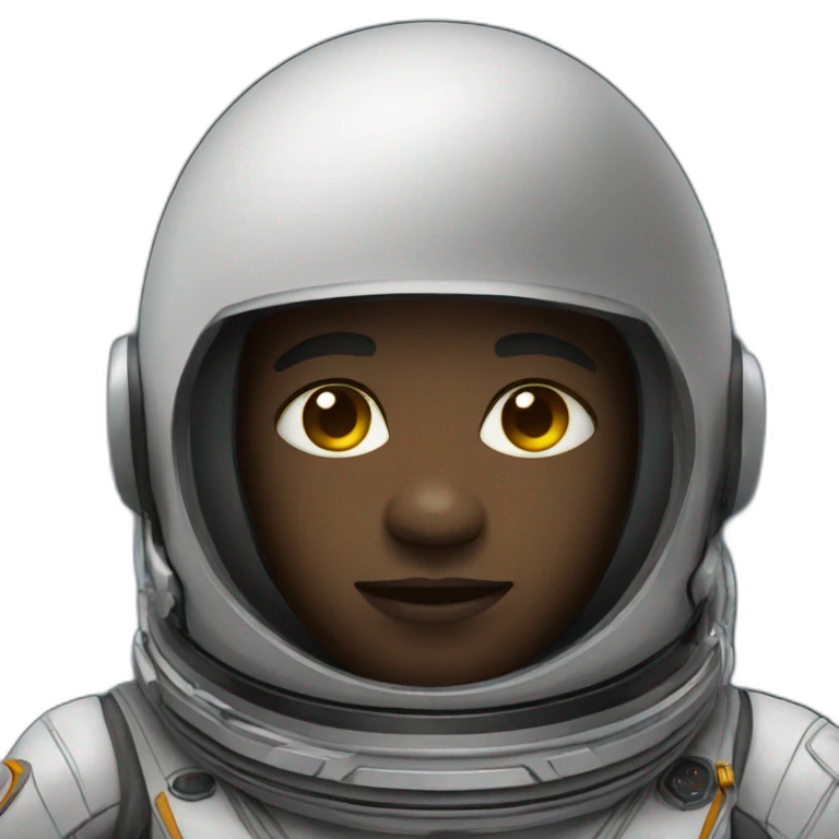 African space man emoji