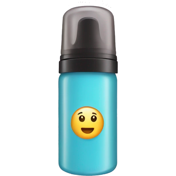 hair mousse in a bottle emoji