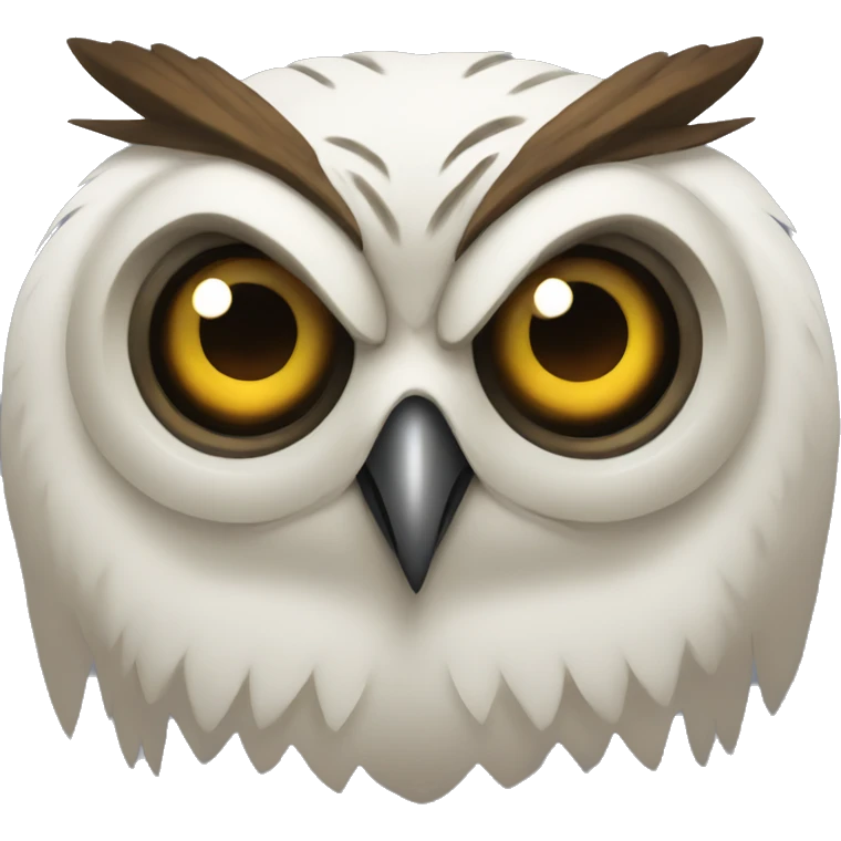 Scary Owl emoji