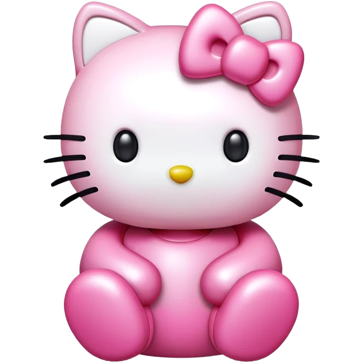 Pink hello kitty  emoji