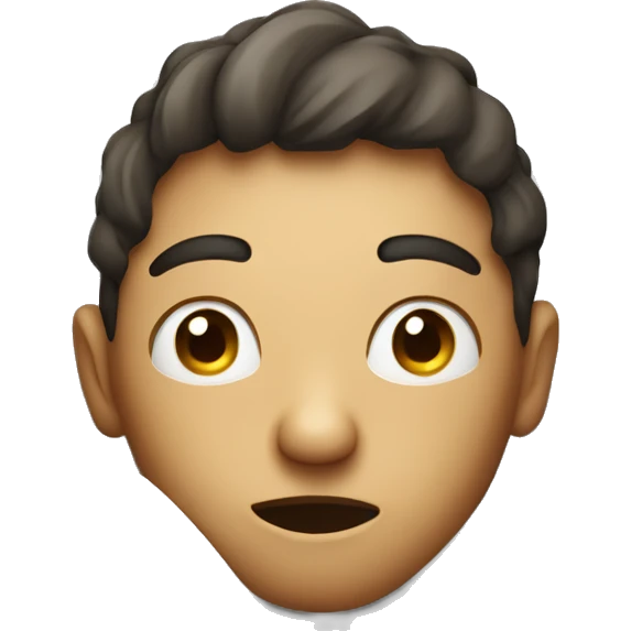 A person waking up out of bed IOS style emoji