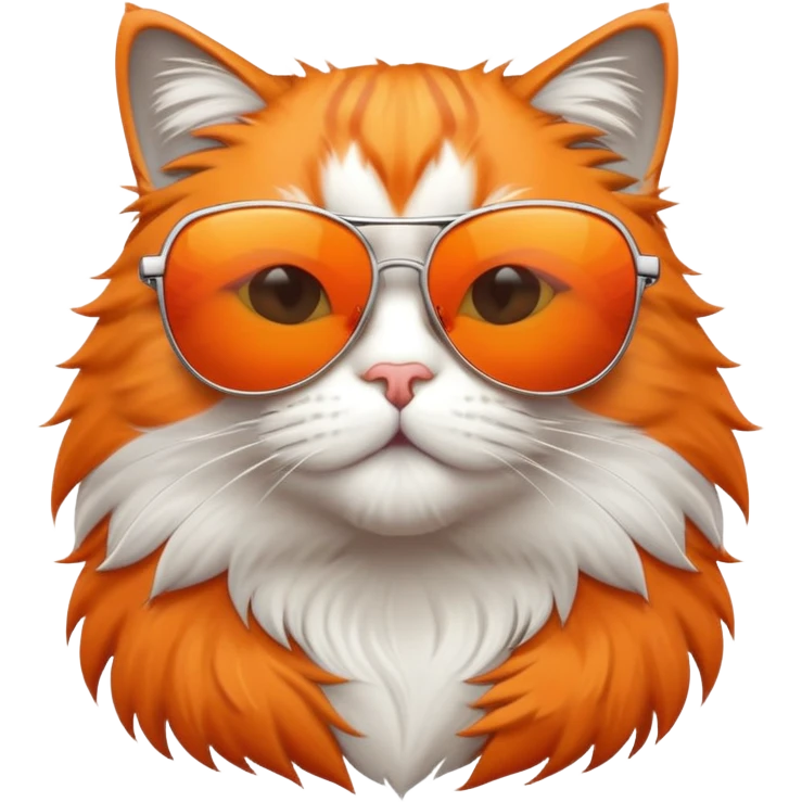cool cat wearing sunglasses emoji