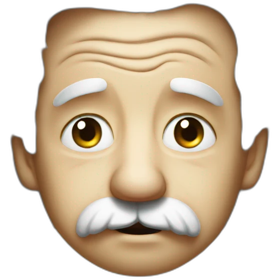 Einstein crying hard emoji