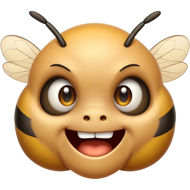 Beige smiley  beeing angry  emoji