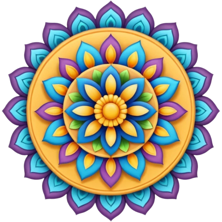 Mandala design  emoji