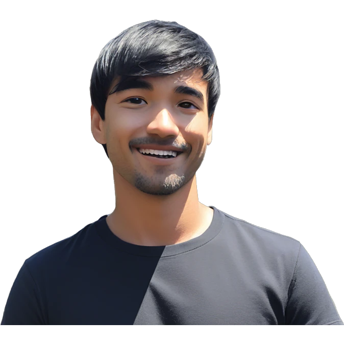 confident outdoor portrait pose. emoji