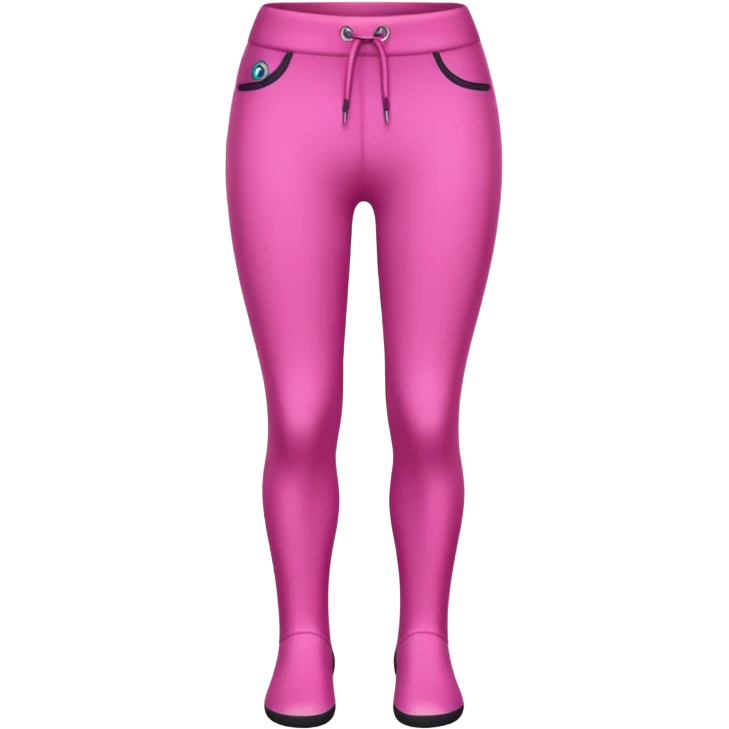meia calça rosa dobrada sozinha emoji