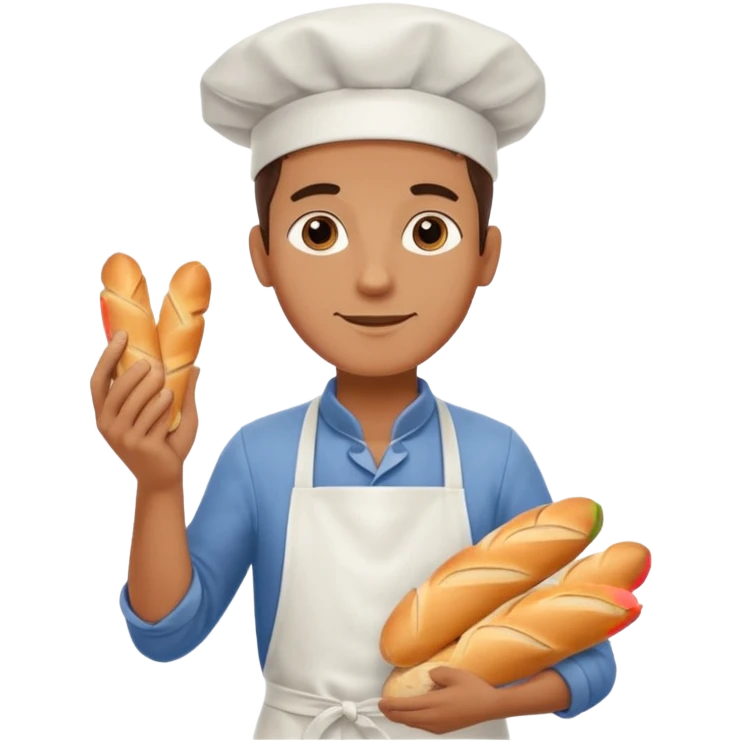 Street Baker man  emoji