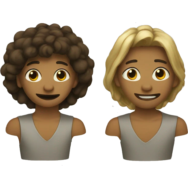 Sì tre emoji
