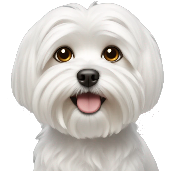 maltese dog  emoji