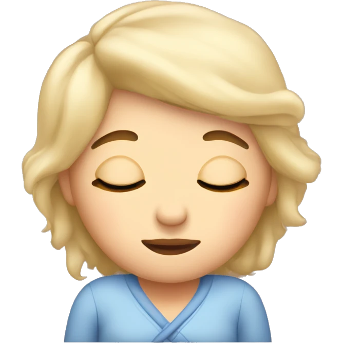 Mommie sleep emoji