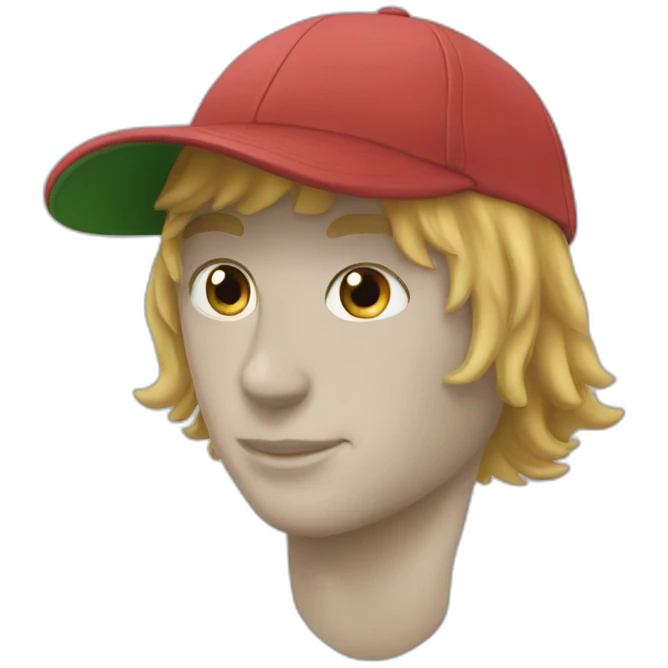 Polo shirt cap emoji