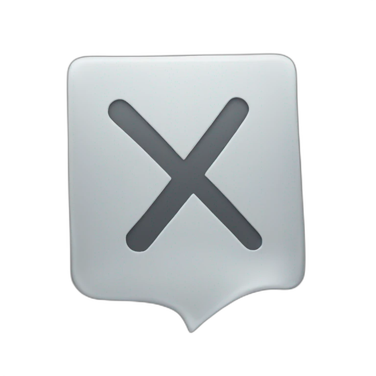 Gray check mark  emoji