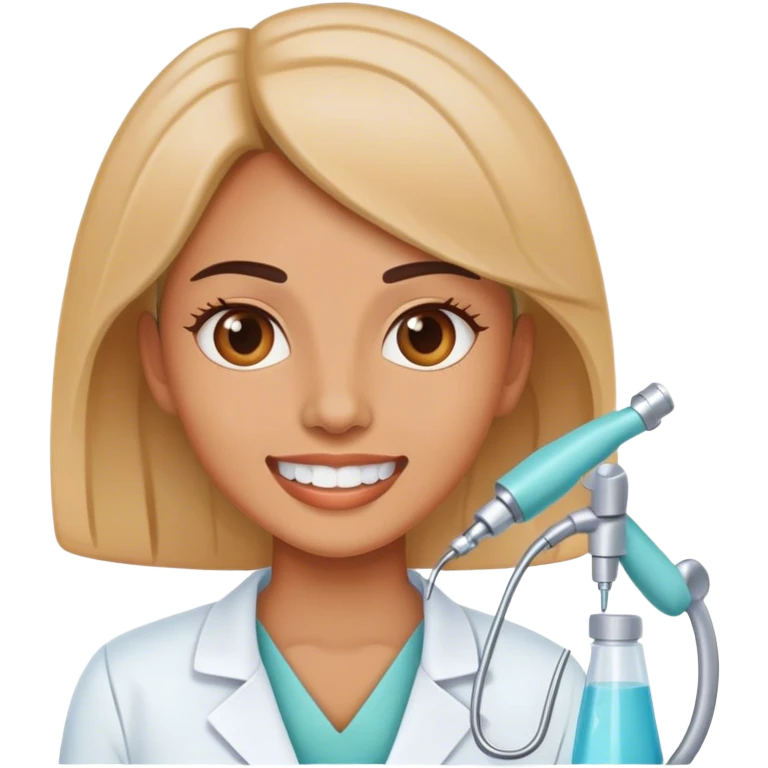 Dental technician woman emoji