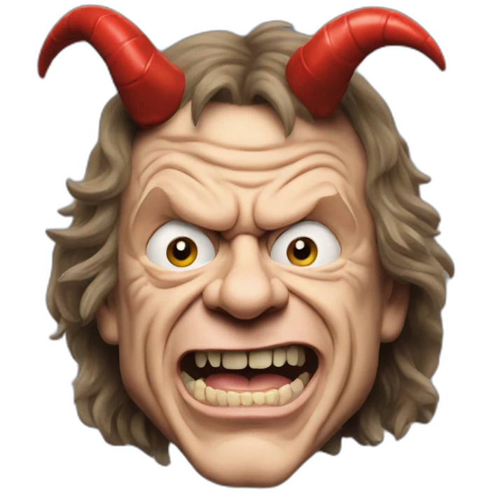 Angus young devil acdc emoji