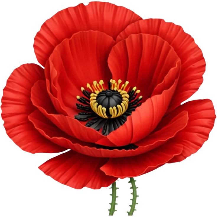 Poppy emoji