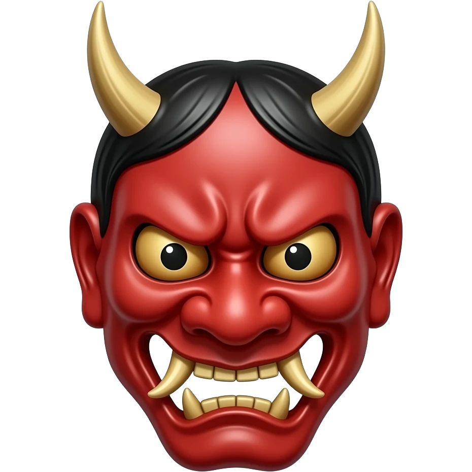 Oni mask emoji