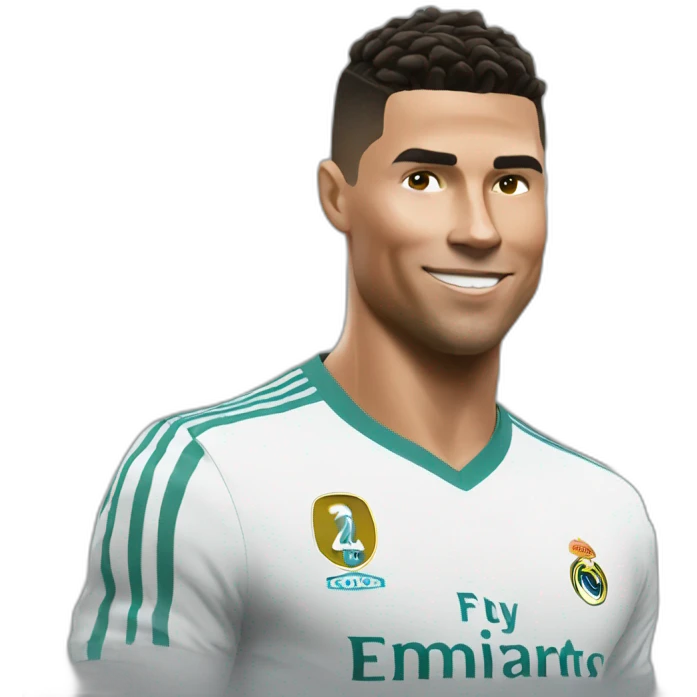 Ronaldo say i love you emoji