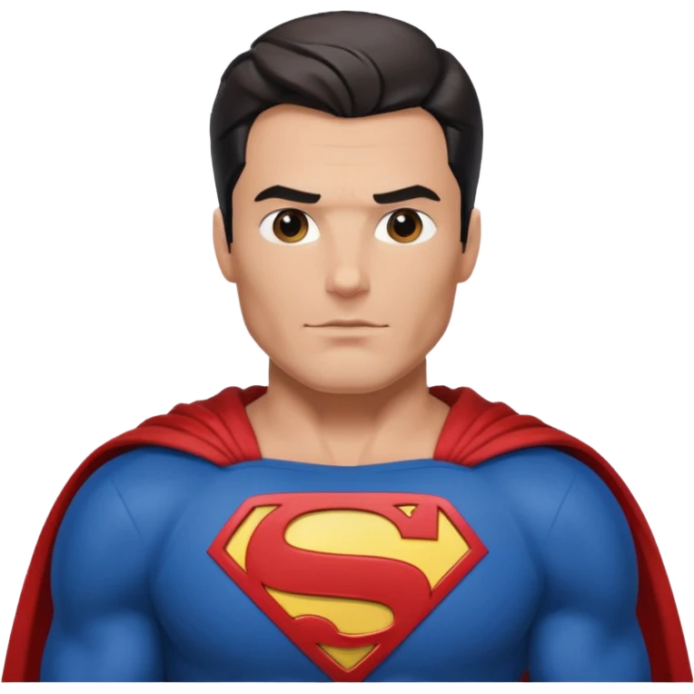 superman standing emoji