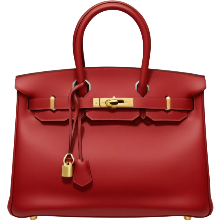 dark red hermes birkin bag emoji
