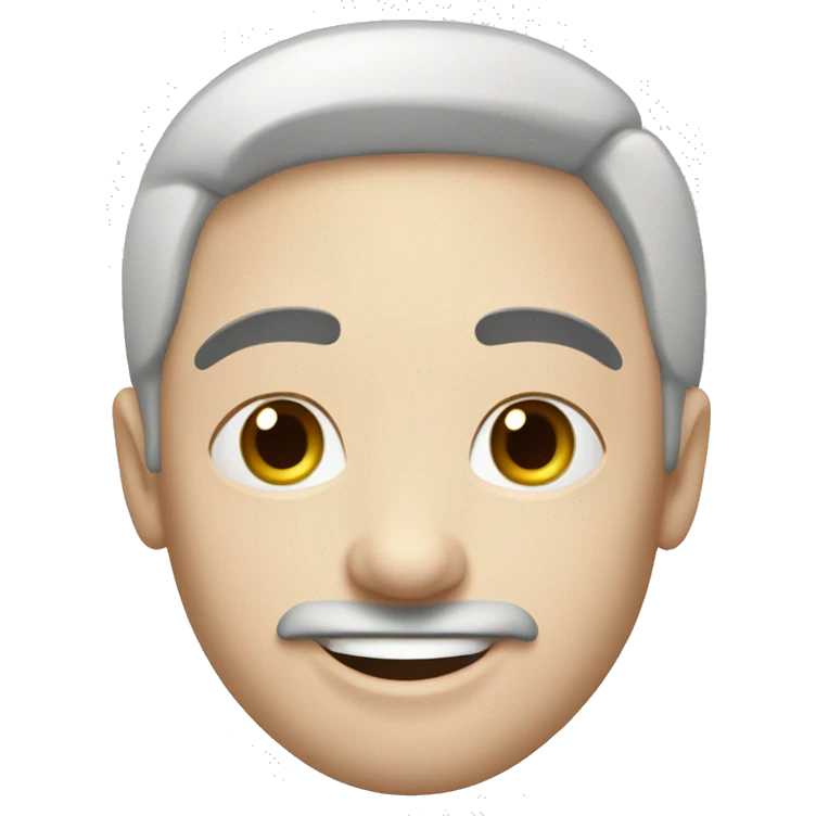 Make a smiley face of Russian white Zhiguli emoji