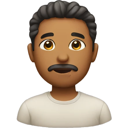 Man give kisses emoji