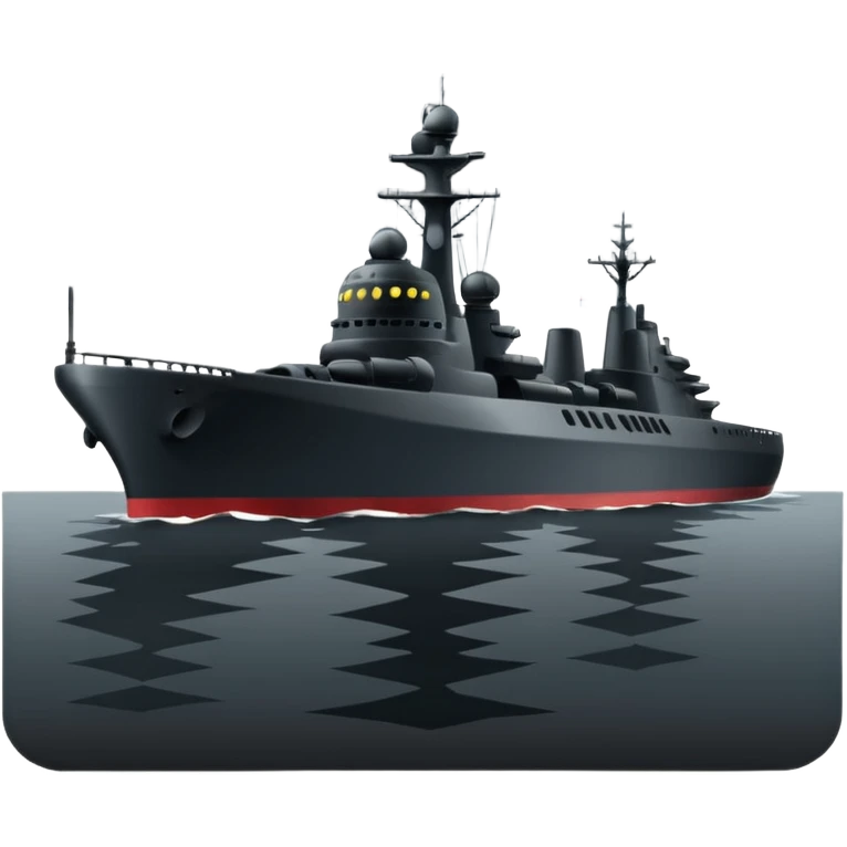 generate an ultra realistic shadow Russian fleet emoji