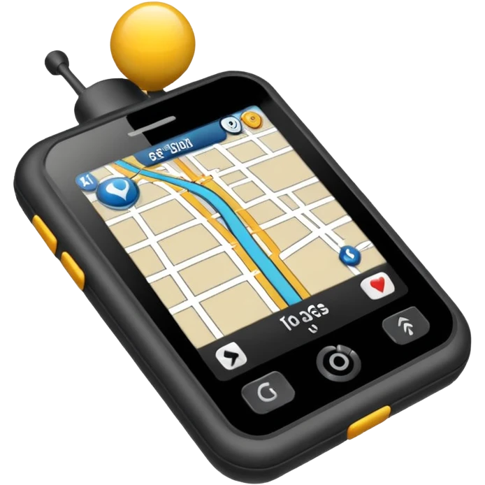 handheld gps emoji