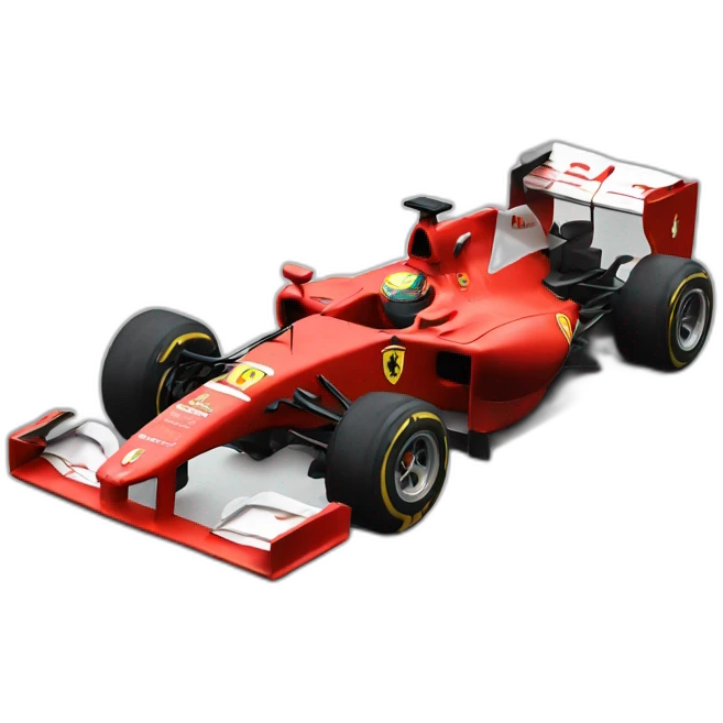 Formula 1 Ferrari emoji