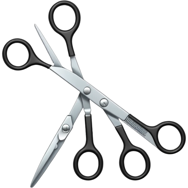  hairdressing scissors emoji