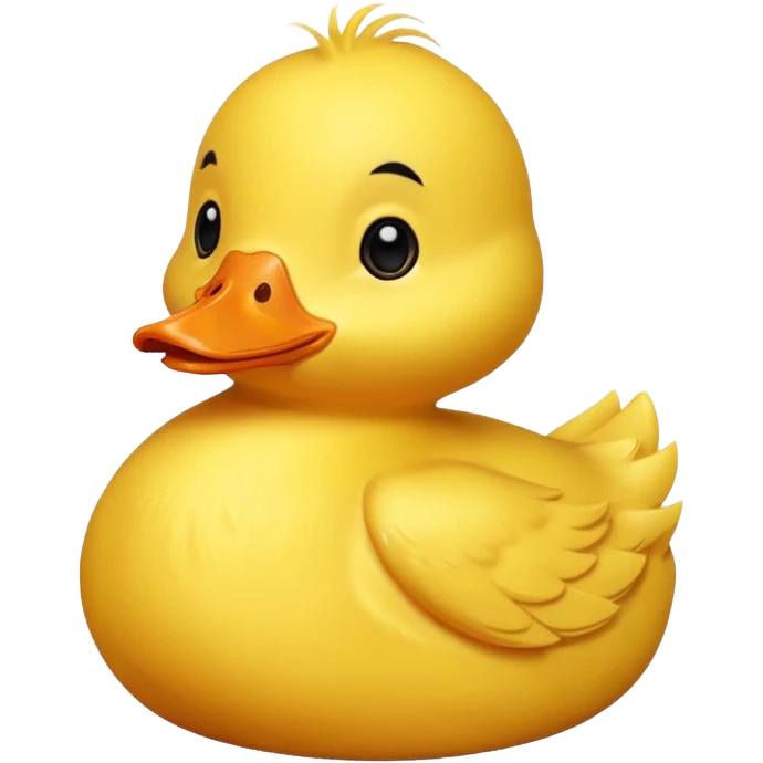 Cute duck emoji