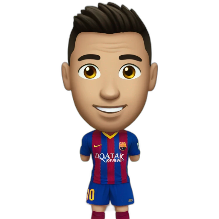 Ronaldo sur Messi emoji