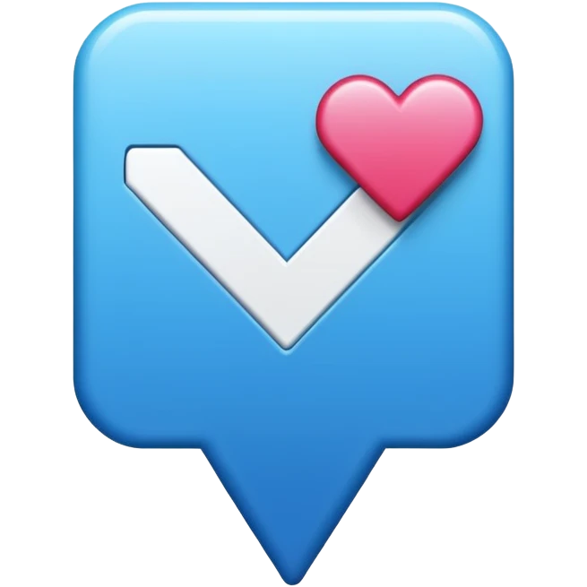 🔵☑️ ادمج لي هذان على شكل علامة  توثي انستقرام  emoji