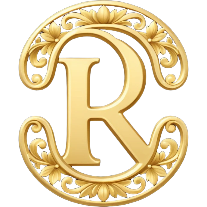 Decorative uppercase A emoji