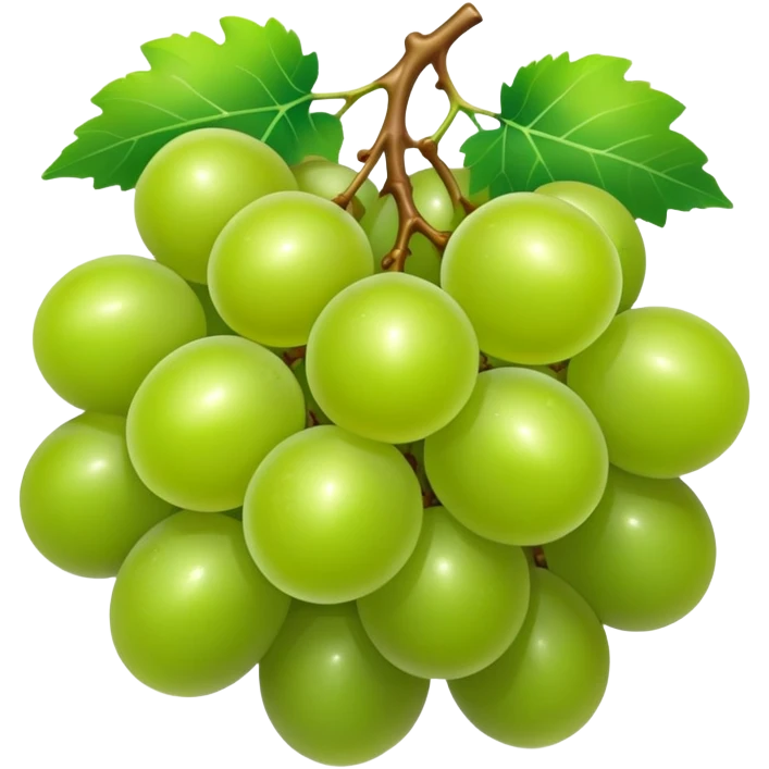 Green grape emoji