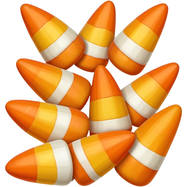 Candy corn cob emoji