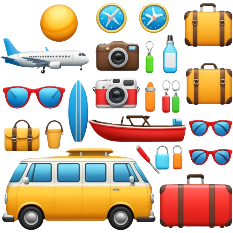 vacation equipment emoji
