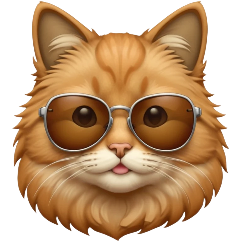 Cat wearing sunglasses emoji