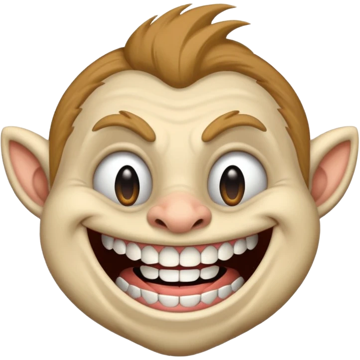 Troll face emoji