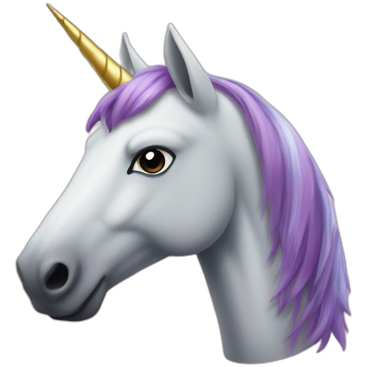 licorne qui pete emoji