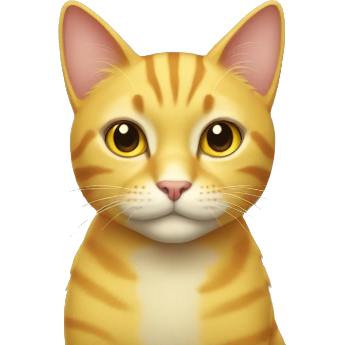 Yellow Cat emoji