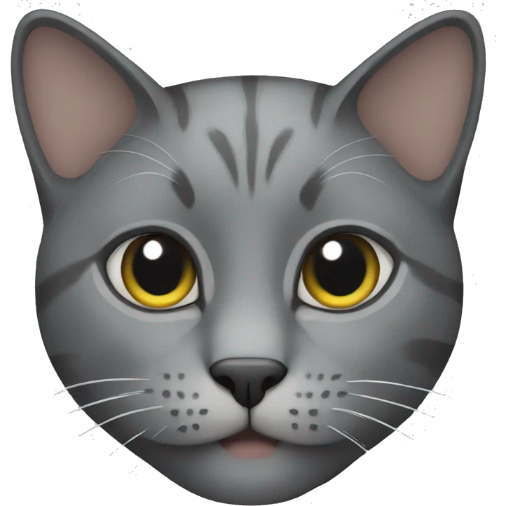 gray cat emoji