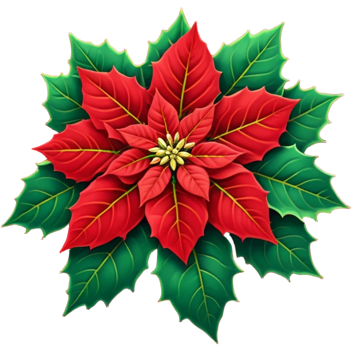 christmas flower emoji