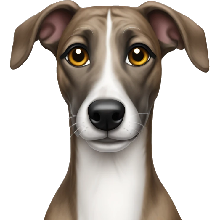 Brindle whippet  emoji