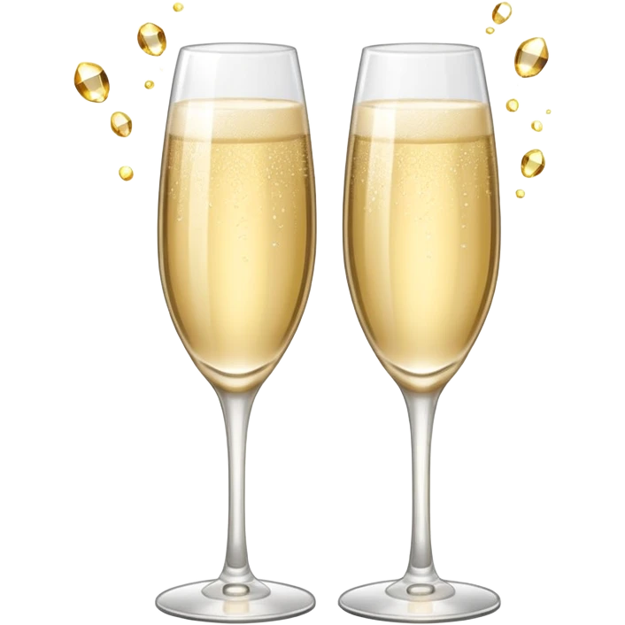 champagne glasses cheers emoji
