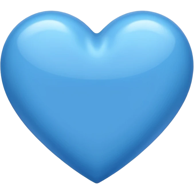 blue heart emoji
