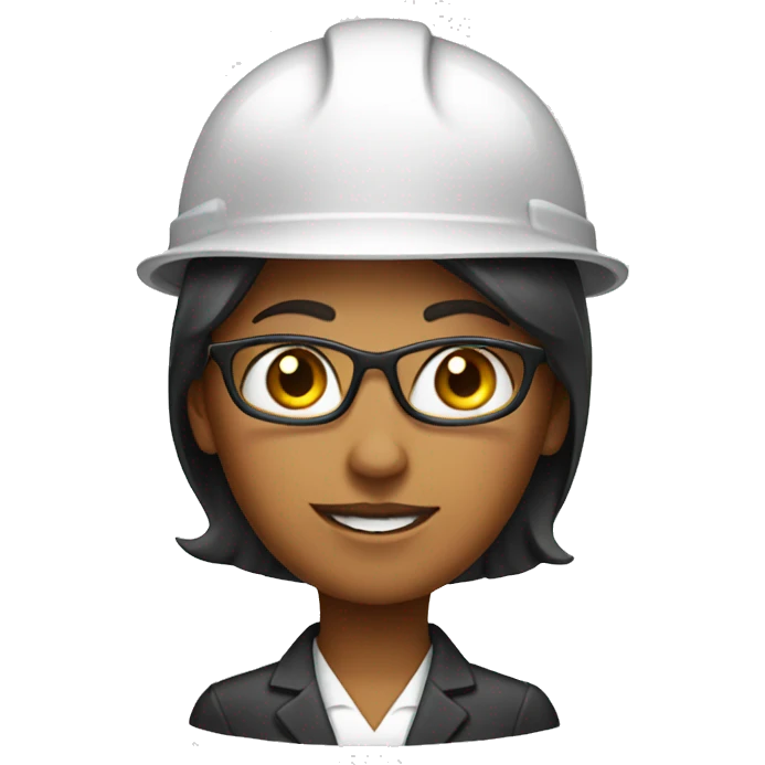 secretary with builders hat emoji