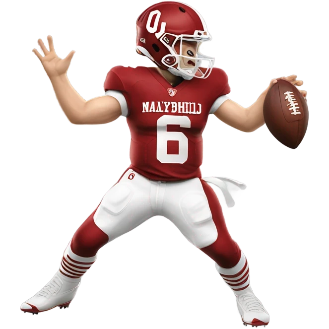 Baker mayfield Oklahoma emoji