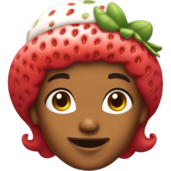 Strawberry shortcake  emoji