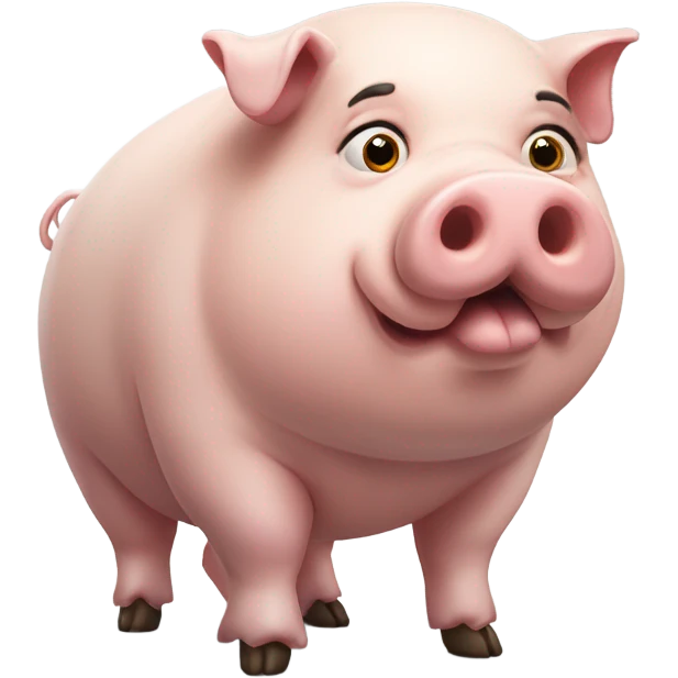 big piggy emoji